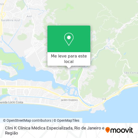 Clini K Clínica Médica Especializada mapa