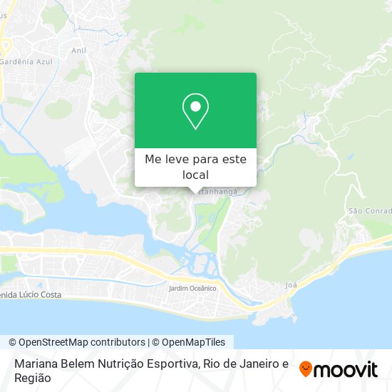 Mariana Belem Nutrição Esportiva mapa