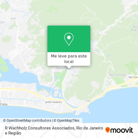 R Wachholz Consultores Associados mapa