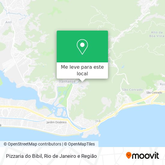 Pizzaria do Bibil mapa