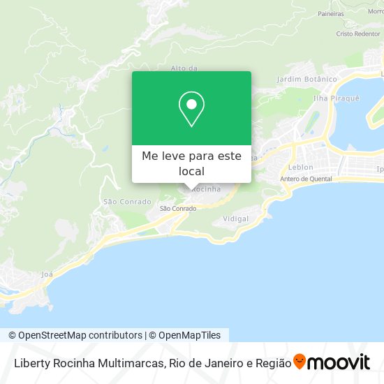 Liberty Rocinha Multimarcas mapa
