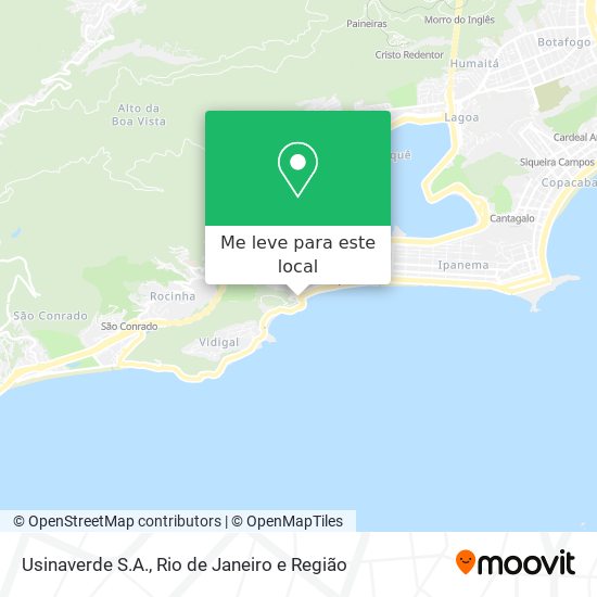 Usinaverde S.A. mapa