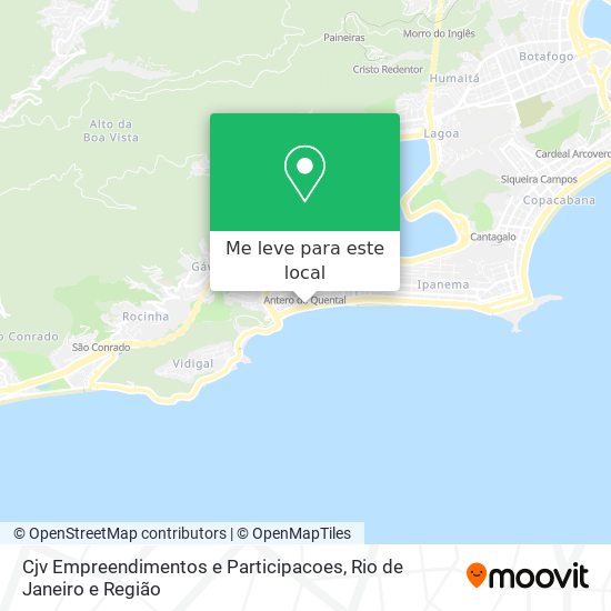 Cjv Empreendimentos e Participacoes mapa