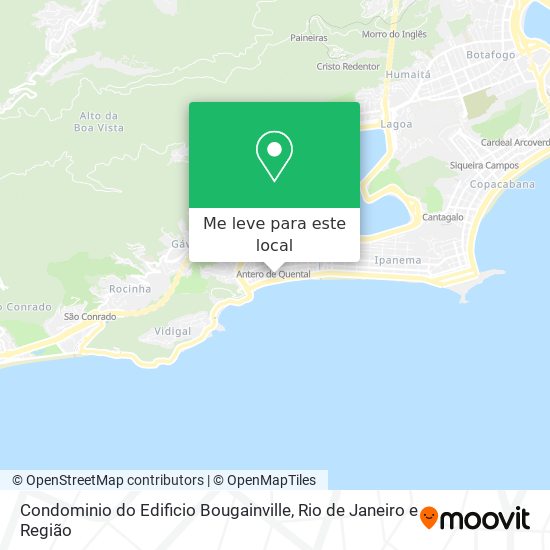 Condominio do Edificio Bougainville mapa