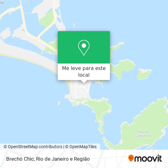 Brechó Chic mapa