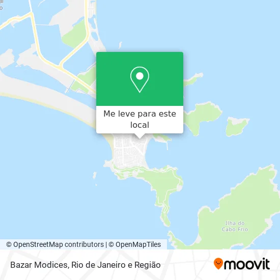 Bazar Modices mapa
