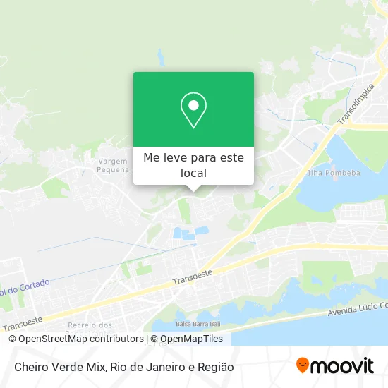 Cheiro Verde Mix mapa