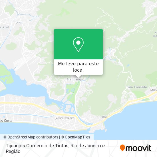 Tijuanjos Comercio de Tintas mapa