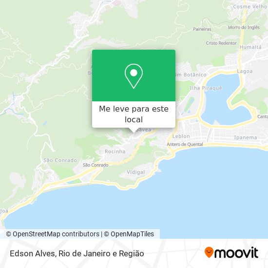 Edson Alves mapa