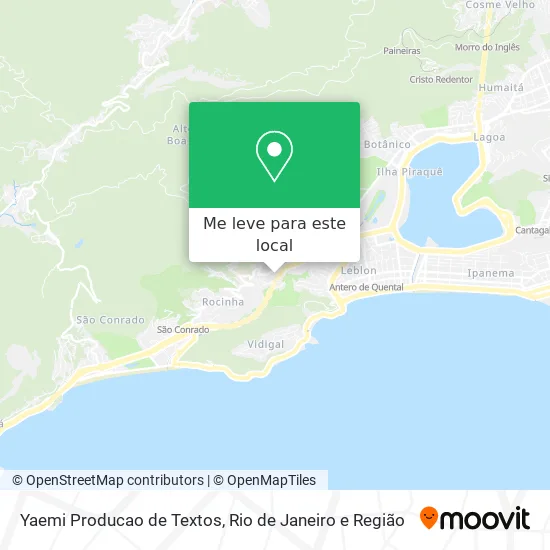 Yaemi Producao de Textos mapa