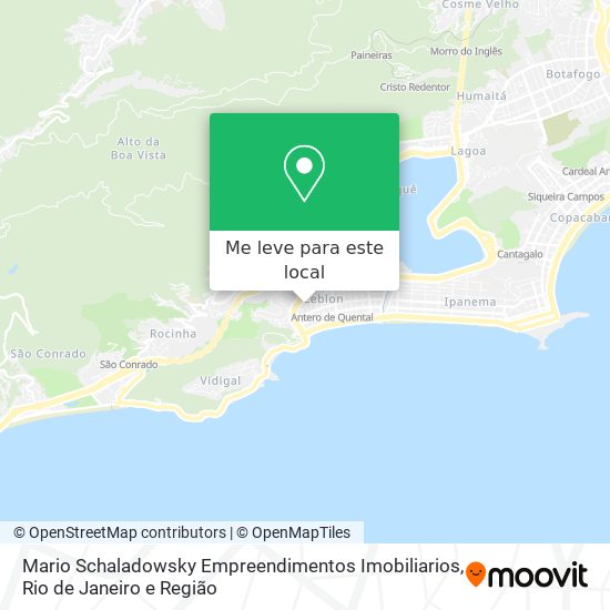 Mario Schaladowsky Empreendimentos Imobiliarios mapa