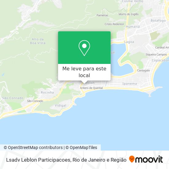 Lsadv Leblon Participacoes mapa