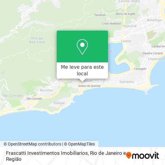 Frascatti Investimentos Imobiliarios mapa