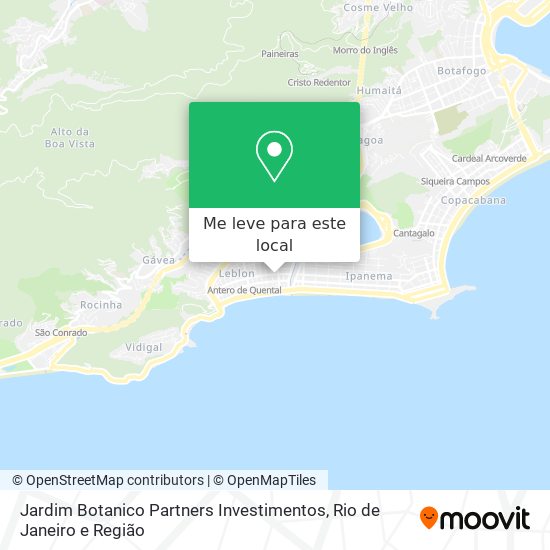 Jardim Botanico Partners Investimentos mapa