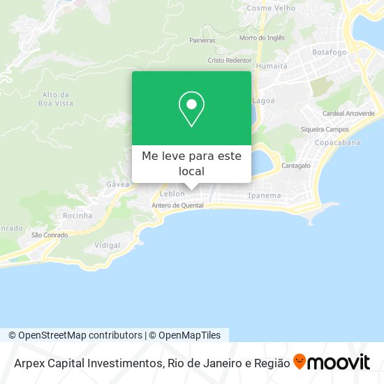 Arpex Capital Investimentos mapa
