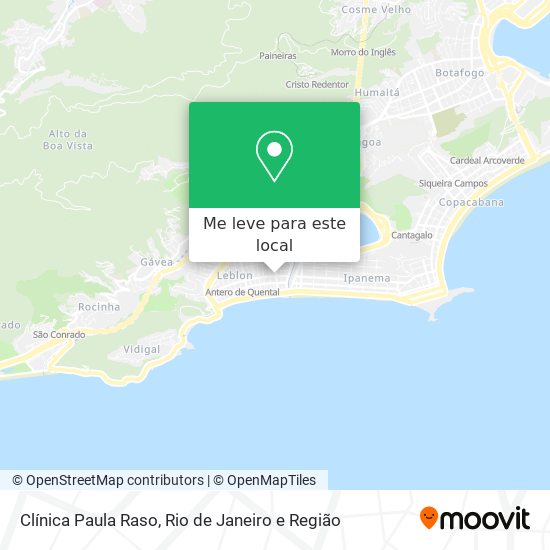 Clínica Paula Raso mapa