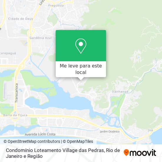 Condomínio Loteamento Village das Pedras mapa