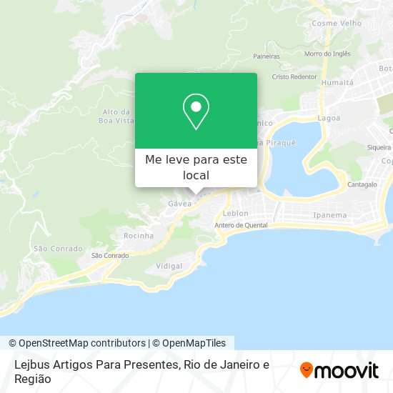 Lejbus Artigos Para Presentes mapa