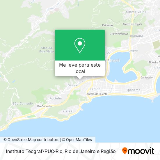 Instituto Tecgraf/PUC-Rio mapa