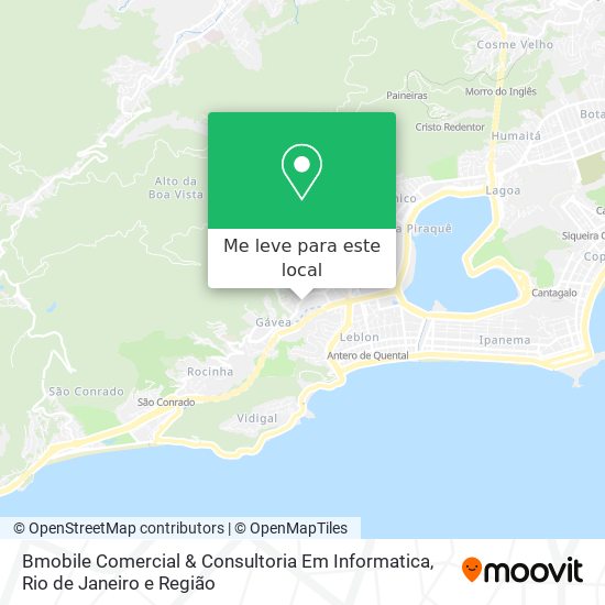 Bmobile Comercial & Consultoria Em Informatica mapa