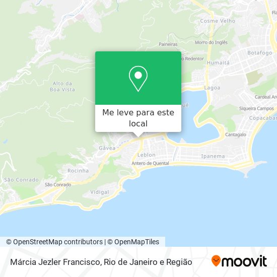 Márcia Jezler Francisco mapa