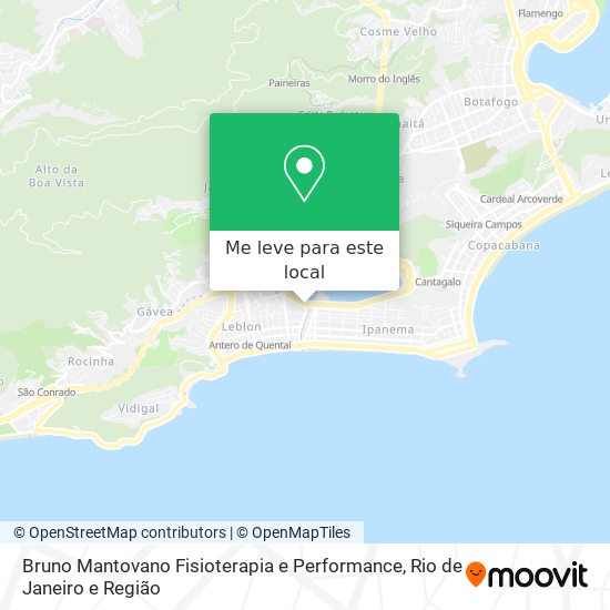 Bruno Mantovano Fisioterapia e Performance mapa