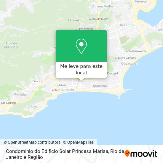 Condominio do Edificio Solar Princesa Marisa mapa