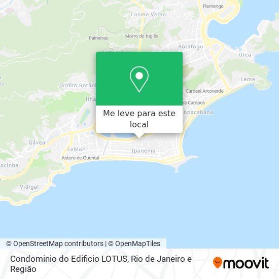 Condominio do Edificio LOTUS mapa