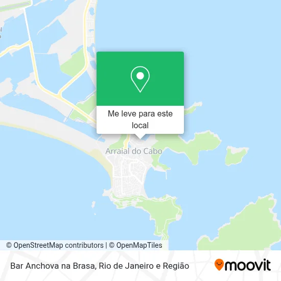 Bar Anchova na Brasa mapa