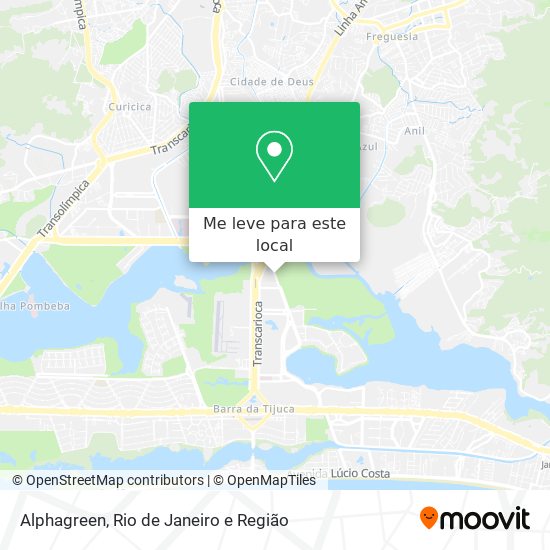 Alphagreen mapa