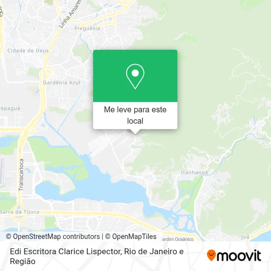 Edi Escritora Clarice Lispector mapa