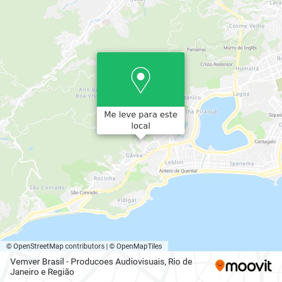 Vemver Brasil - Producoes Audiovisuais mapa