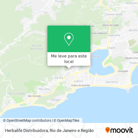 Herbalife Distribuidora mapa