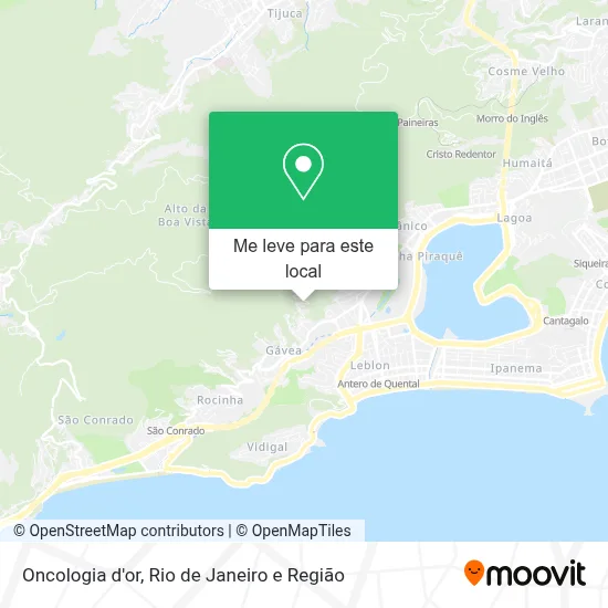 Oncologia d'or mapa