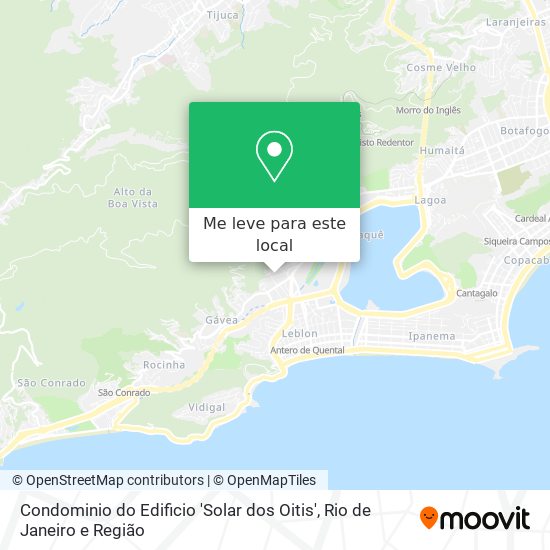 Condominio do Edificio 'Solar dos Oitis' mapa