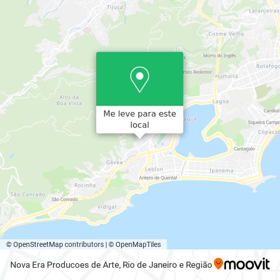 Nova Era Producoes de Arte mapa