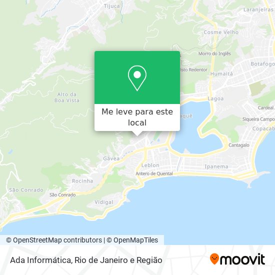 Ada Informática mapa