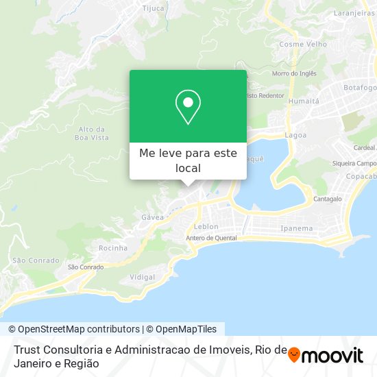 Trust Consultoria e Administracao de Imoveis mapa