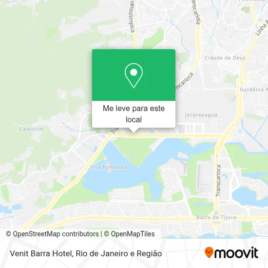 Venit Barra Hotel mapa