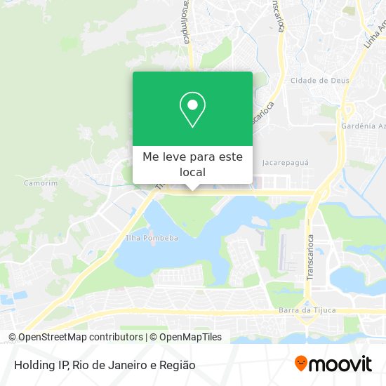 Holding IP mapa