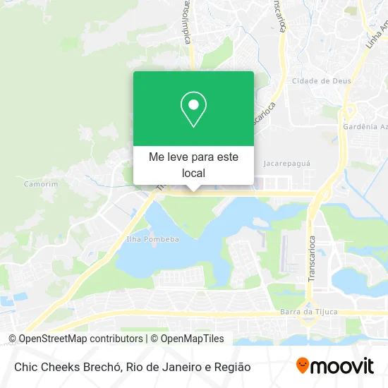 Chic Cheeks Brechó mapa