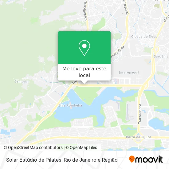 Solar Estúdio de Pilates mapa