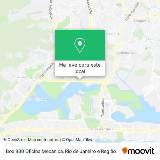 Box 800 Oficina Mecanica mapa