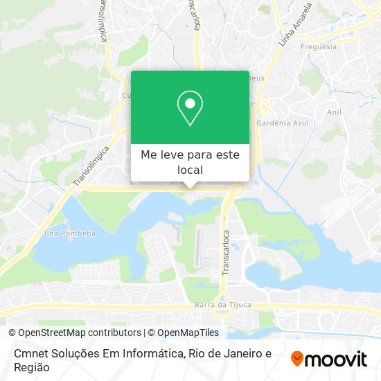 Cmnet Soluções Em Informática mapa