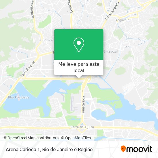 Arena Carioca 1 mapa