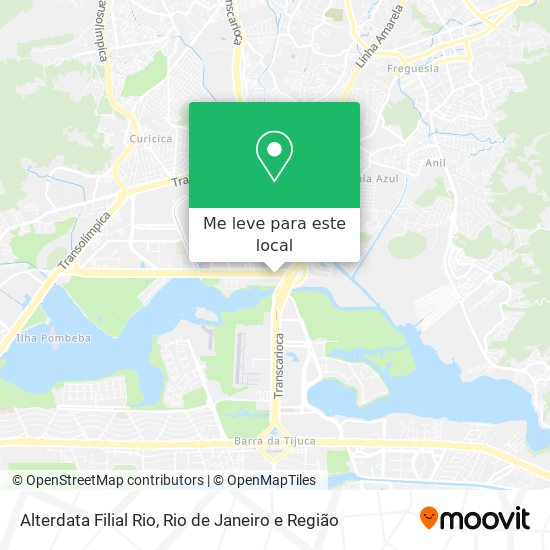 Alterdata Filial Rio mapa