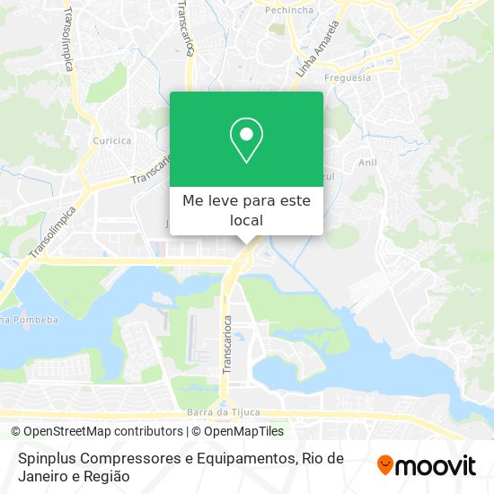 Spinplus Compressores e Equipamentos mapa
