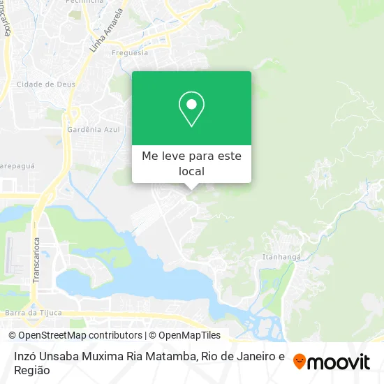 Inzó Unsaba Muxima Ria Matamba mapa