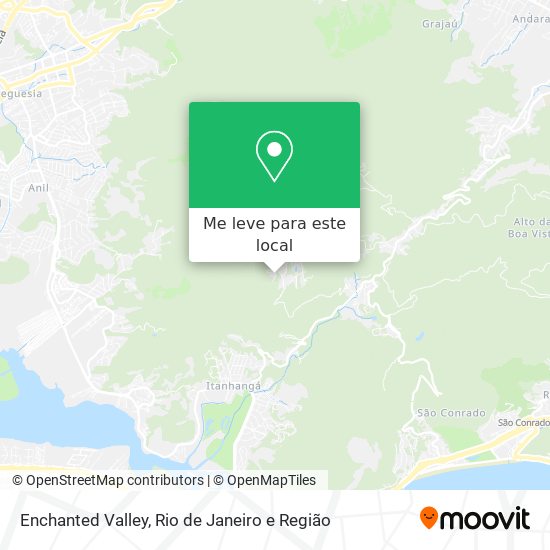 Enchanted Valley mapa