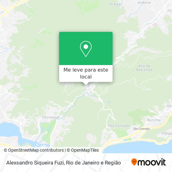Alexsandro Siqueira Fuzi mapa
